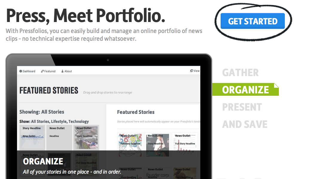 Test Drive: Pressfolios: Data in, pretty out – Online News Association
