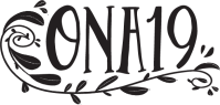 The ONA19 logo.