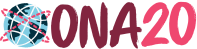 The ONA20 logo. 