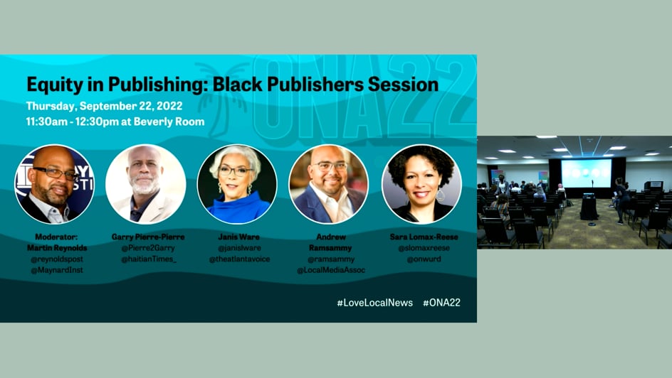 Equity in Publishing: Black Publishers Session