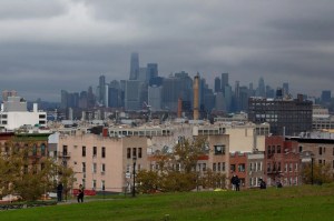 Photo of New York City on grey day